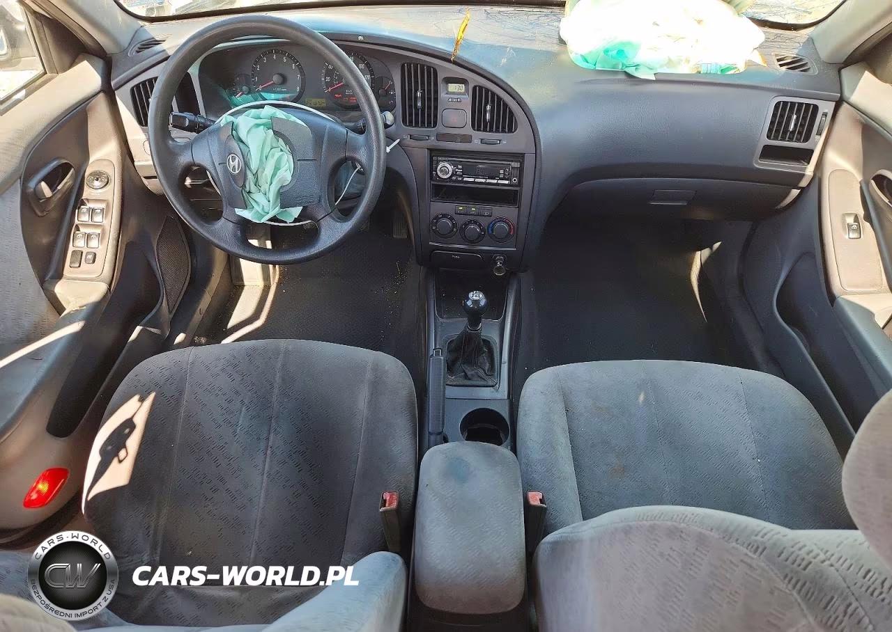 2004 Hyundai Elantra Gls VIN:KMHDN46D84U717325 - 8