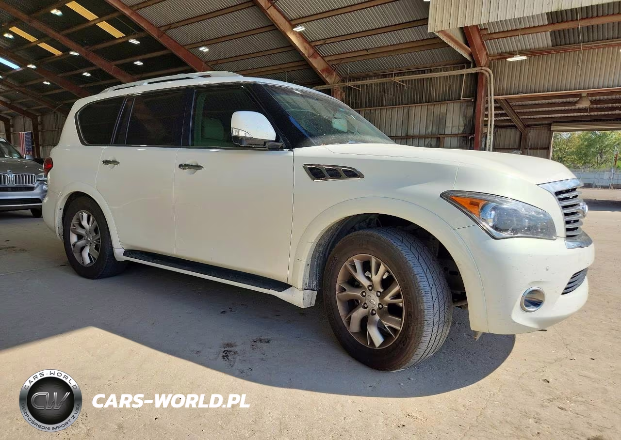 2012 Infiniti Qx56 Base VIN:JN8AZ2NF7C9515620 - 4