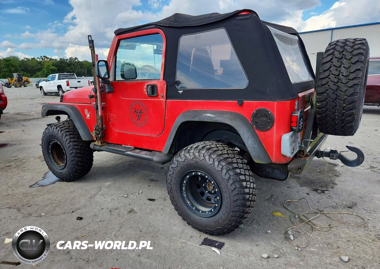1997 Jeep Wrangler - Tj Sport VIN:1J4FY19S6VP526655 - 2