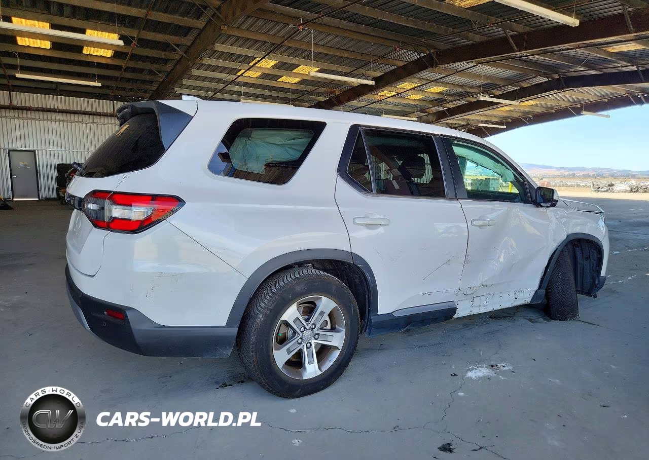 2023 Honda Pilot Exl VIN:5FNYG1H54PB039609 - 3