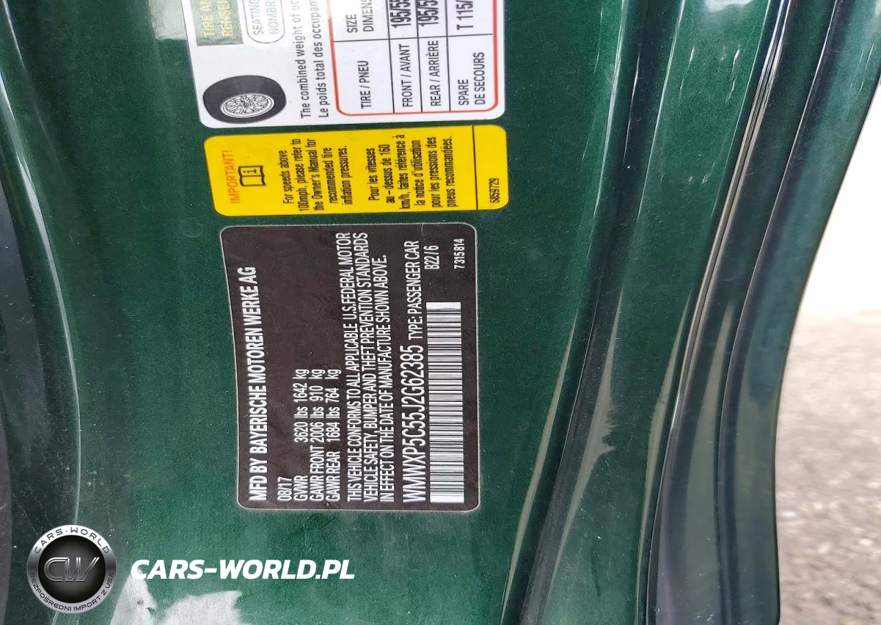 2018 Mini Cooper VIN:WMWXP5C55J2G62385 - 12