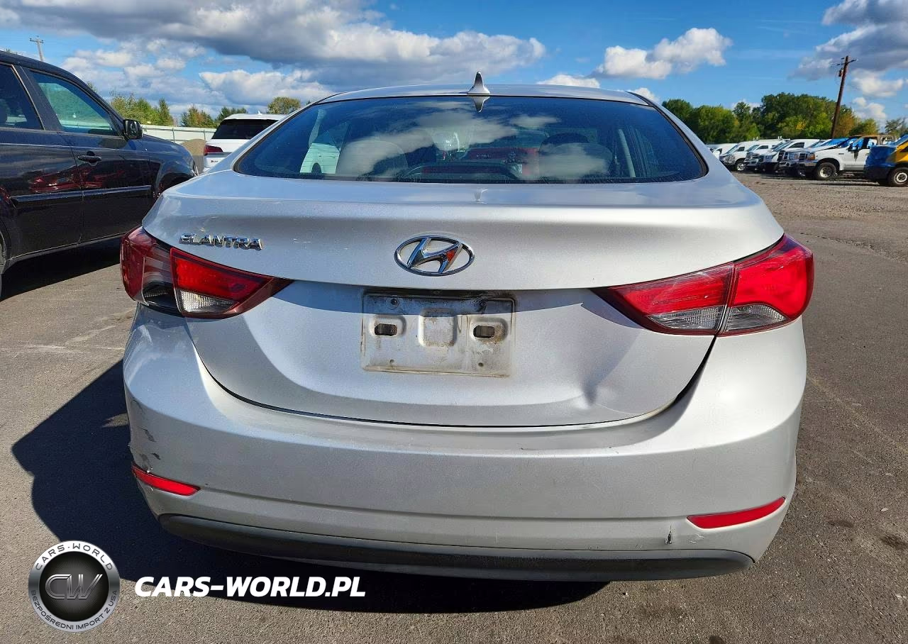 2015 Hyundai Elantra Se VIN:5NPDH4AE3FH556049 - 6