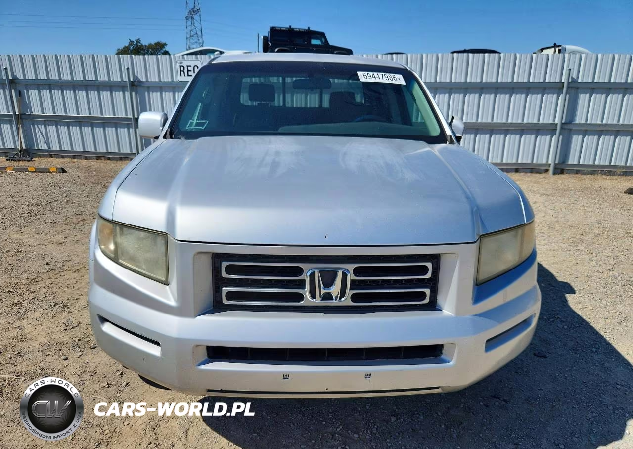 2006 Honda Ridgeline Rts VIN:2HJYK16476H501562 - 5