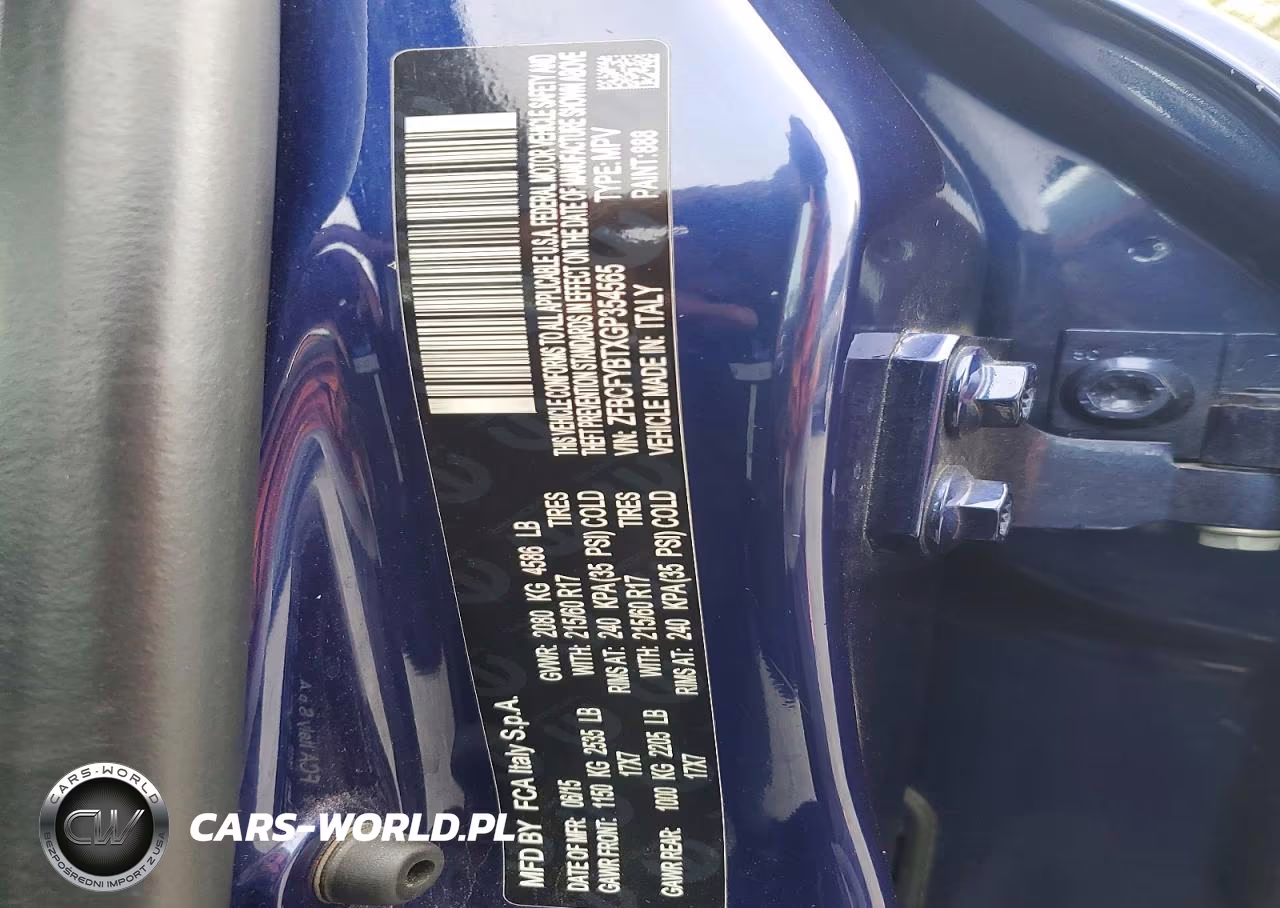 2016 Fiat 500X Easy VIN:ZFBCFYBTXGP354565 - 13