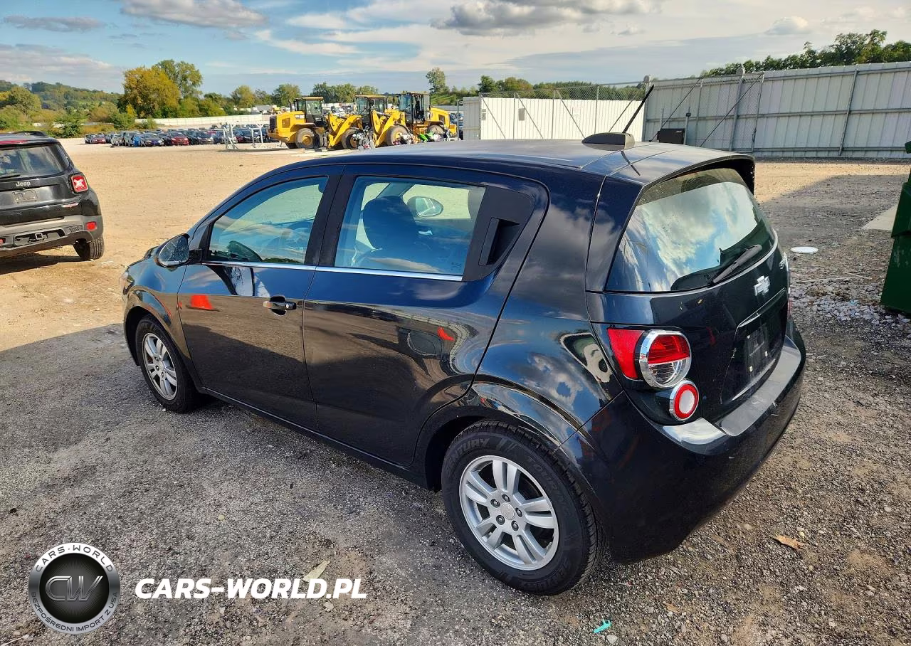2015 Chevrolet Sonic Lt VIN:1G1JD6SB9F4208253 - 2