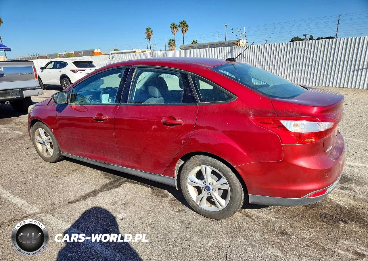 2014 Ford Focus Se VIN:1FADP3F20EL144280 - 2
