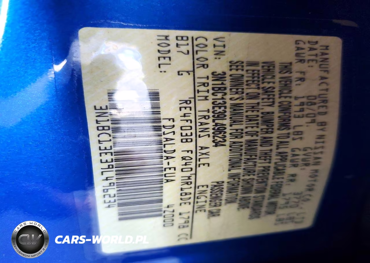 2009 Nissan Versa 1.8 S VIN:3N1BC13E39L496234 - 12