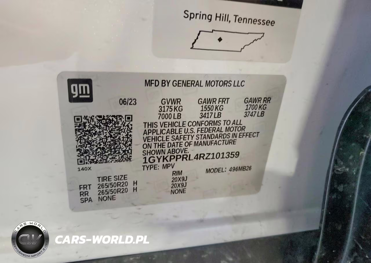 2024 Cadillac Lyriq Luxury W-1Sc VIN:1GYKPPRL4RZ101359 - 13