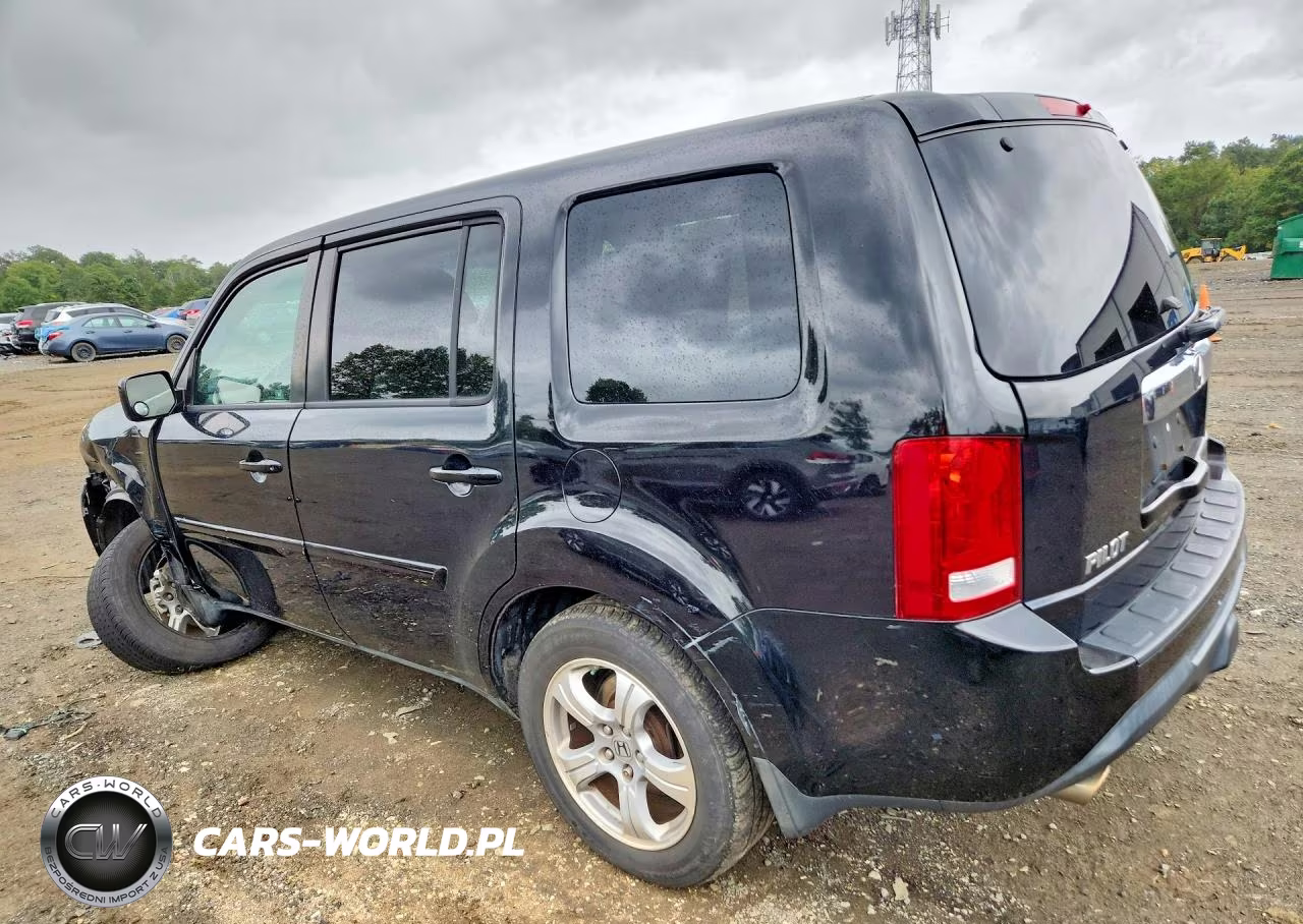 2012 Honda Pilot Exl VIN:5FNYF4H64CB086016 - 2