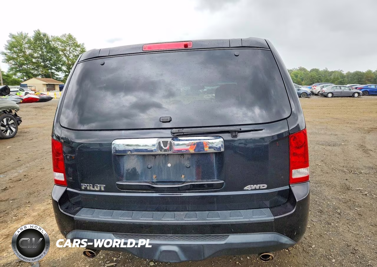 2012 Honda Pilot Exl VIN:5FNYF4H64CB086016 - 6