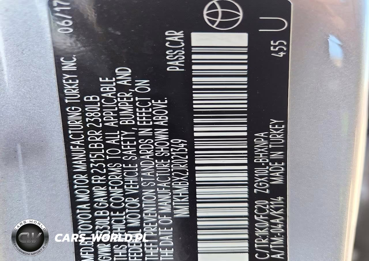 2018 Toyota C-Hr Xle Premium VIN:NMTKHMBX2JR021349 - 14