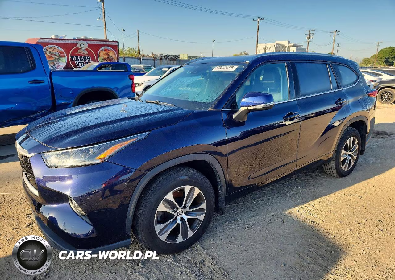 2021 Toyota Highlander Xle VIN:5TDGZRBH0MS533268 - 1