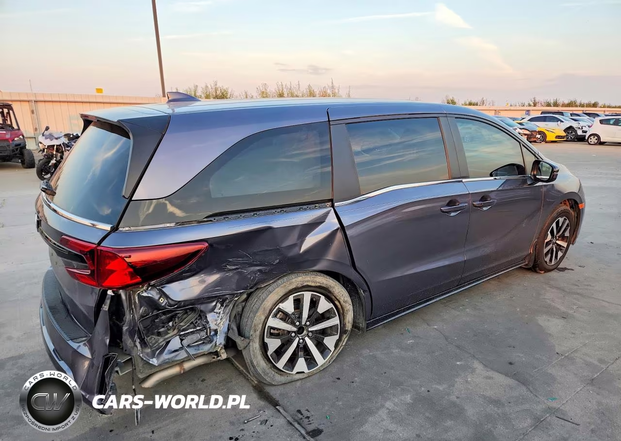 2025 Honda Odyssey Exl VIN:5FNRL6H60SB015838 - 3