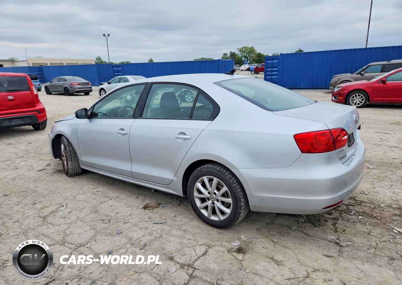 2012 Volkswagen Jetta Se VIN:3VWDX7AJ1CM077651 - 2