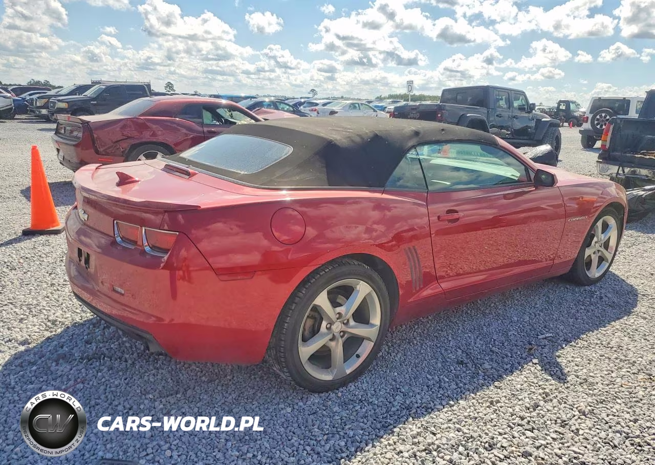 2013 Chevrolet Camaro Lt VIN:2G1FC3D39D9126501 - 3