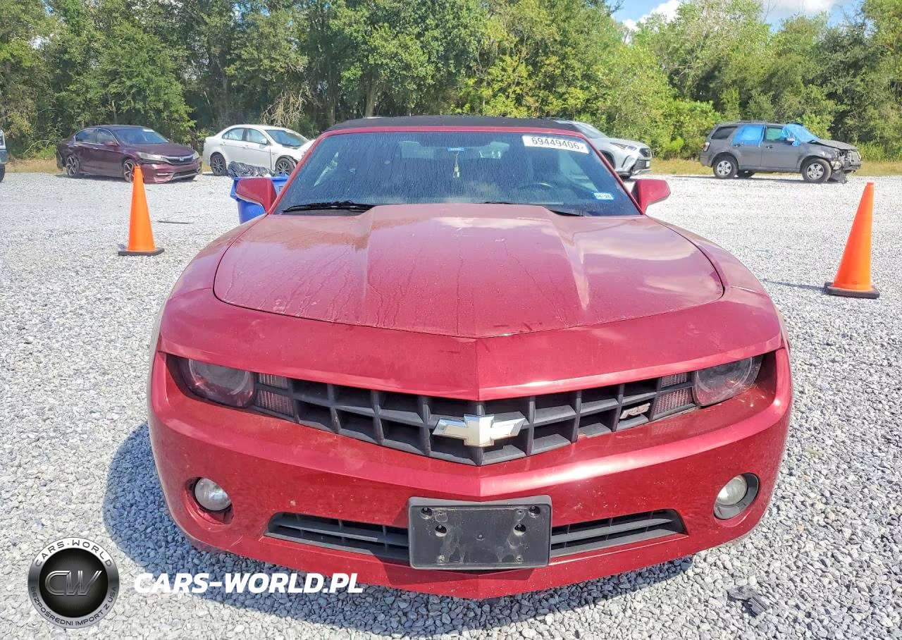 2013 Chevrolet Camaro Lt VIN:2G1FC3D39D9126501 - 5