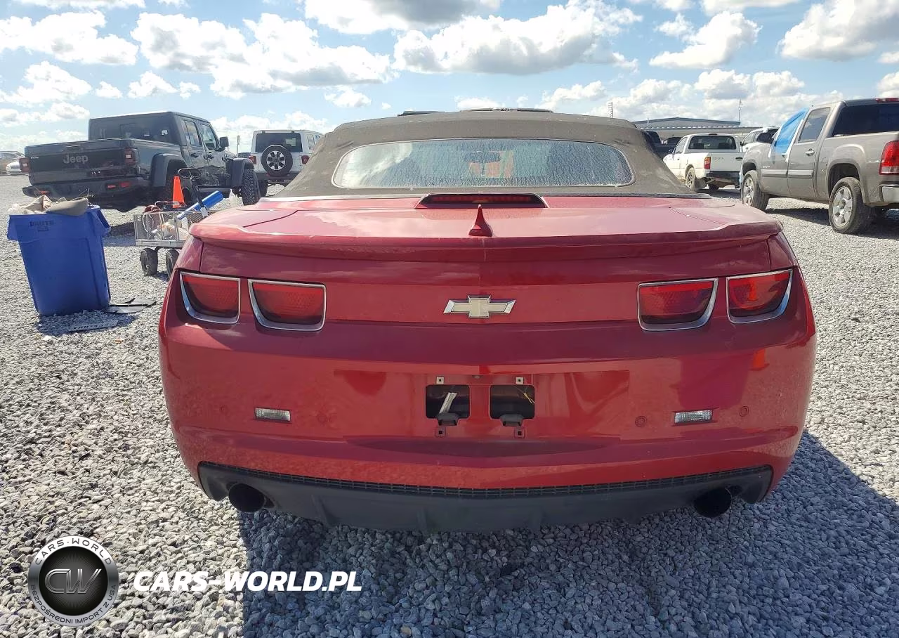 2013 Chevrolet Camaro Lt VIN:2G1FC3D39D9126501 - 6