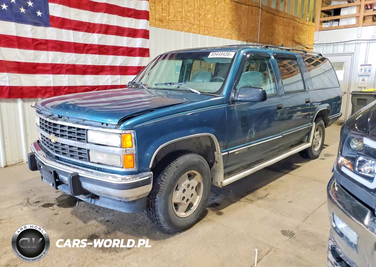 1993 Chevrolet Suburban K1500 VIN:1GNFK16K2PJ382191 - 1
