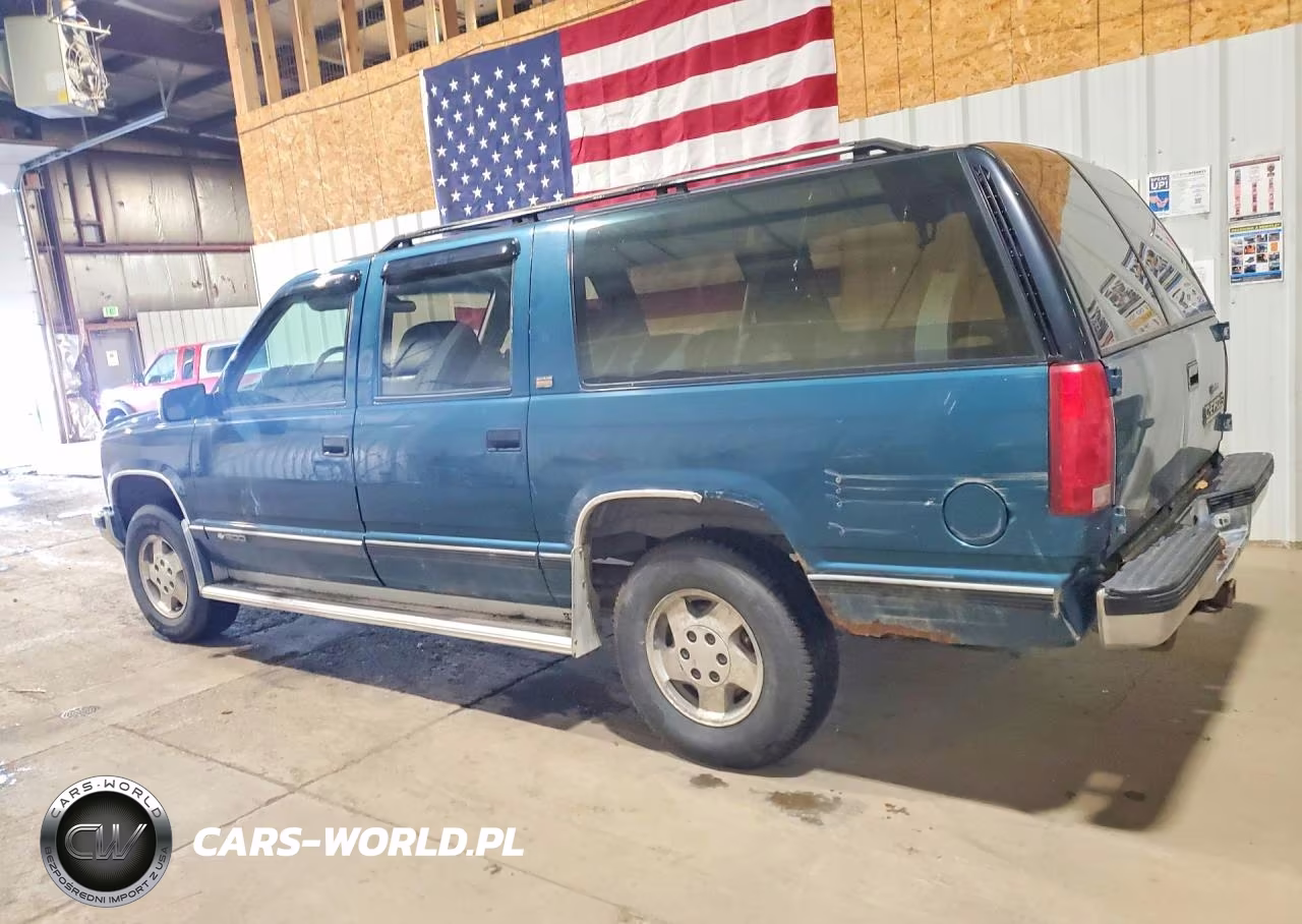 1993 Chevrolet Suburban K1500 VIN:1GNFK16K2PJ382191 - 2