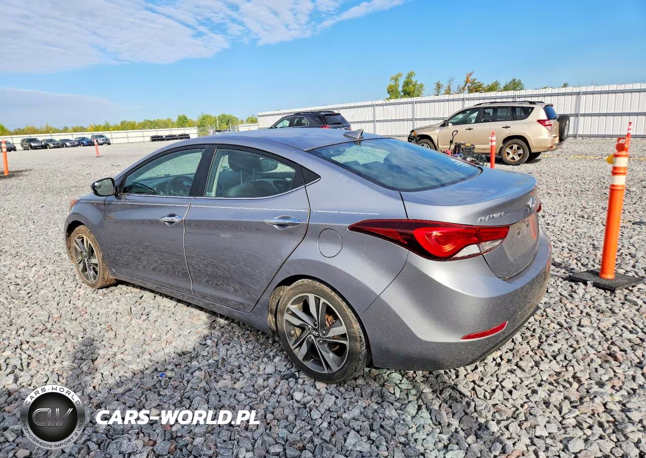 2014 Hyundai Elantra Se VIN:KMHDH4AE0EU038531 - 2
