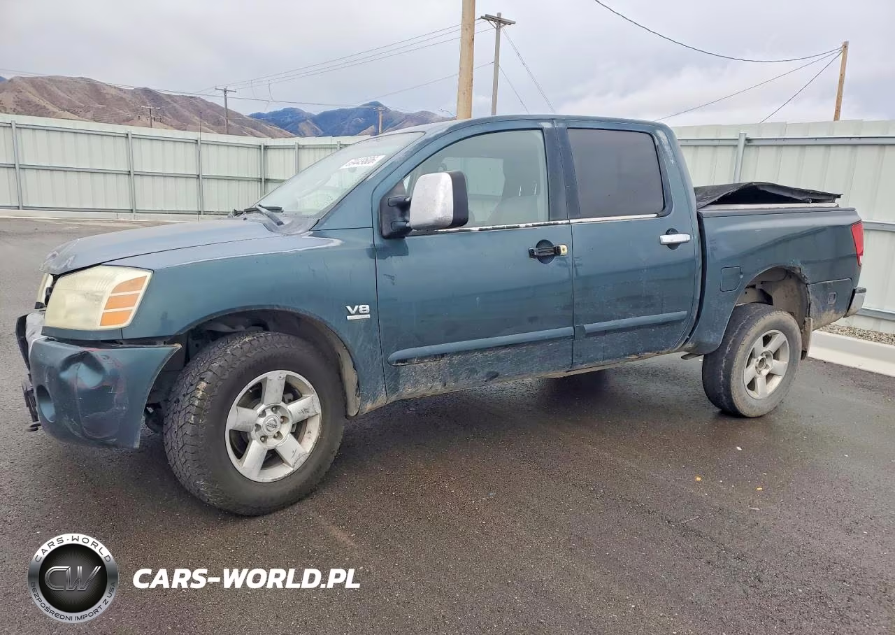 2004 Nissan Titan Xe VIN:1N6AA07B14N558048 - 1
