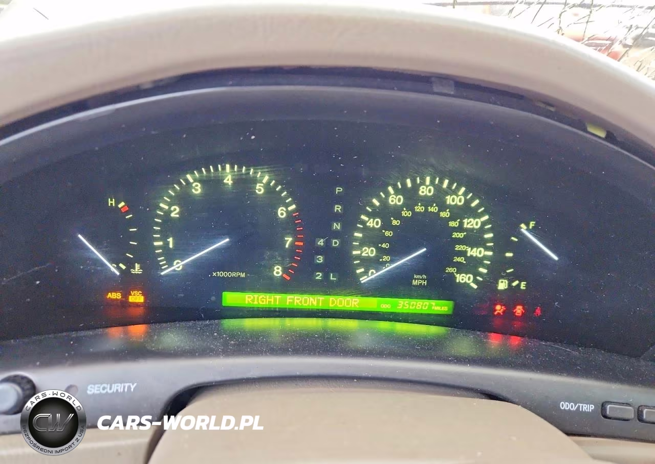 1998 Lexus Ls 400 VIN:JT8BH28F2W0110271 - 9