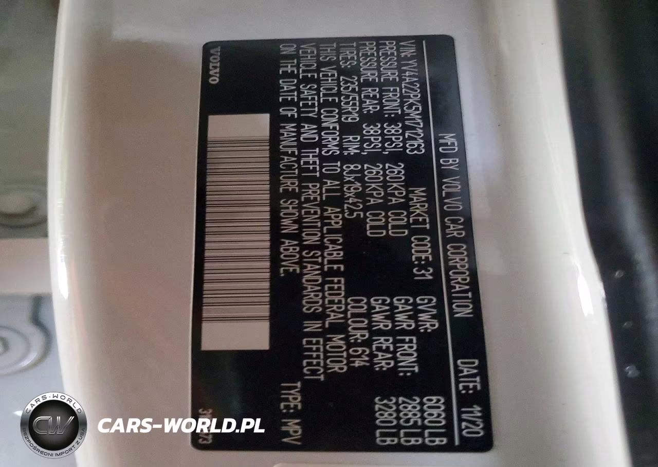 2021 Volvo Xc90 T6 Momentum VIN:YV4A22PK5M1712163 - 12