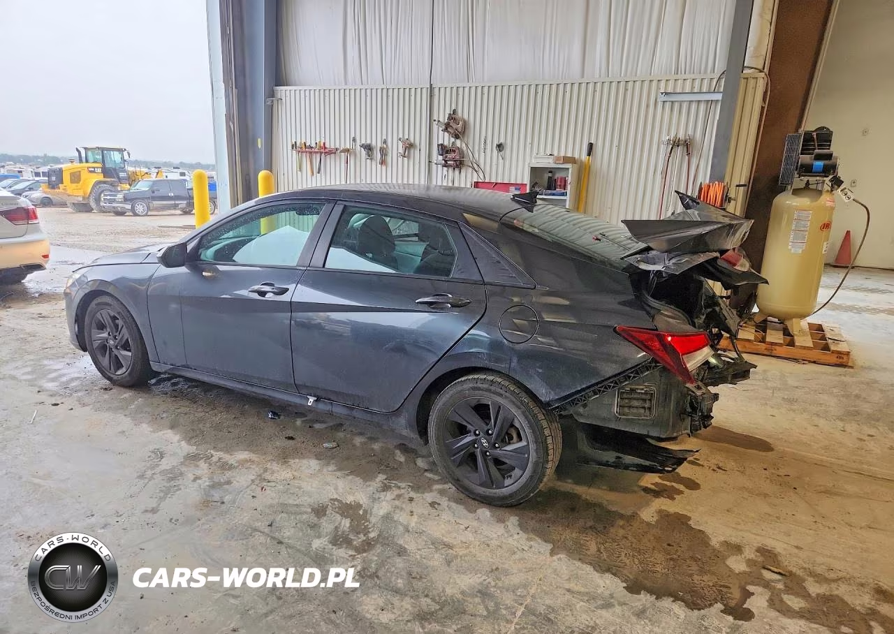 2021 Hyundai Elantra Sel VIN:5NPLM4AG2MH009344 - 2