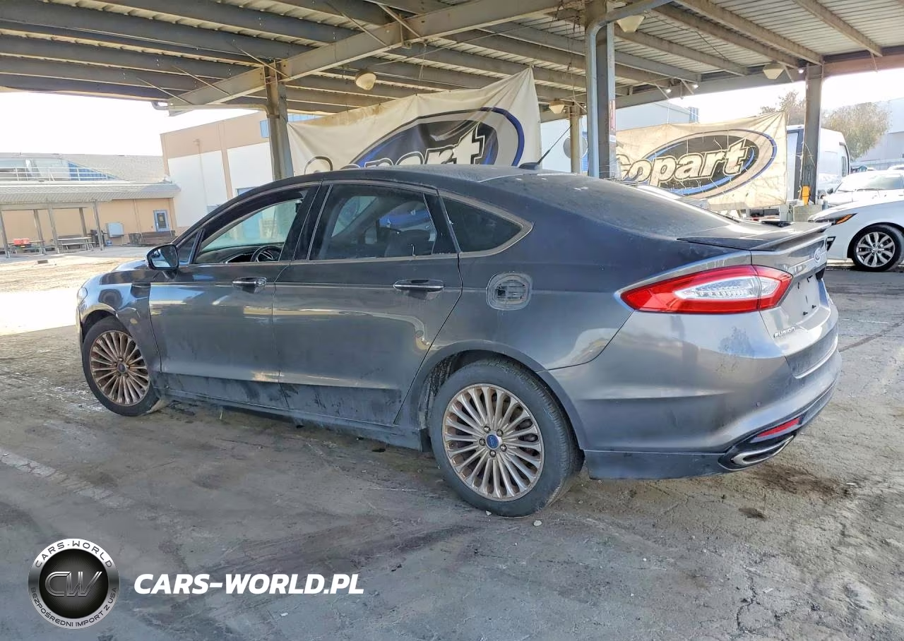 2015 Ford Fusion Titanium VIN:3FA6P0K97FR164524 - 2