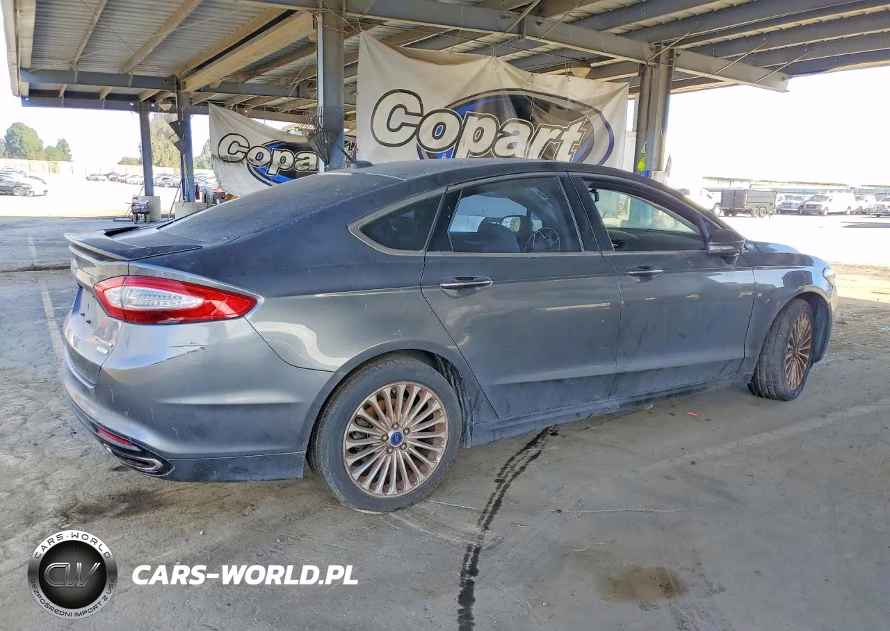 2015 Ford Fusion Titanium VIN:3FA6P0K97FR164524 - 3