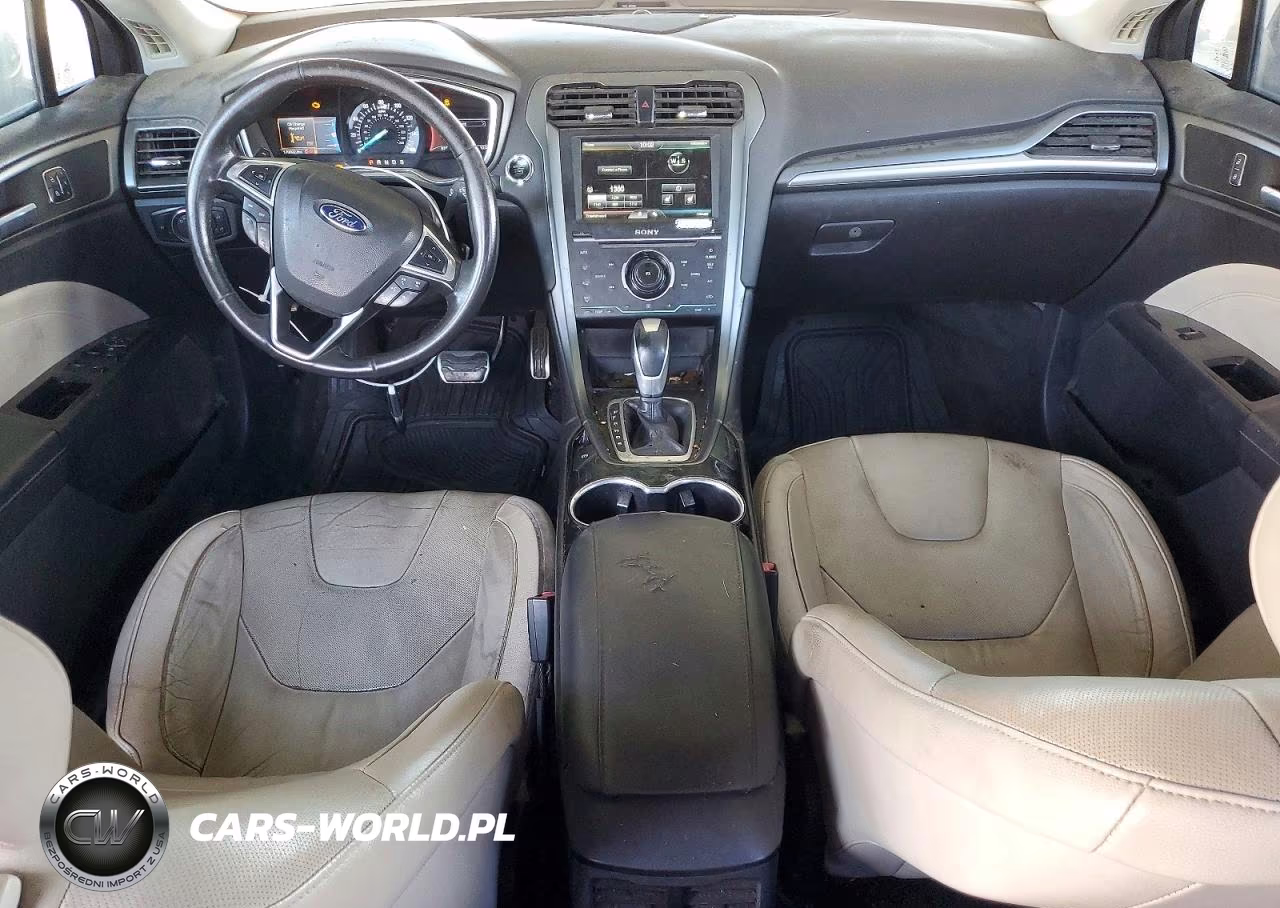 2015 Ford Fusion Titanium VIN:3FA6P0K97FR164524 - 8