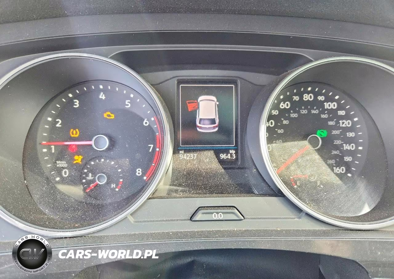 2019 Volkswagen Tiguan Se VIN:3VV2B7AX5KM194551 - 9