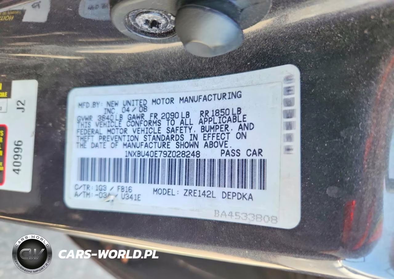 2009 Toyota Corolla Le VIN:1NXBU40E79Z028248 - 12
