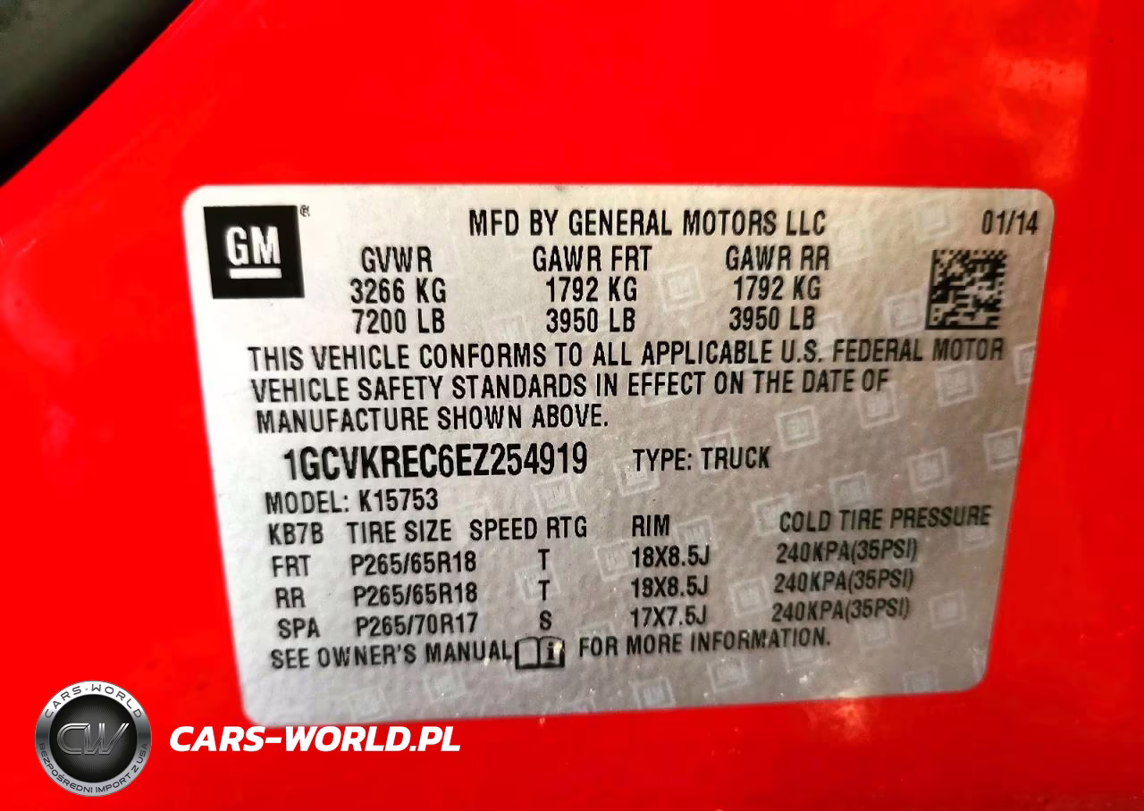 2014 Chevrolet Silverado K1500 Lt VIN:1GCVKREC6EZ254919 - 12