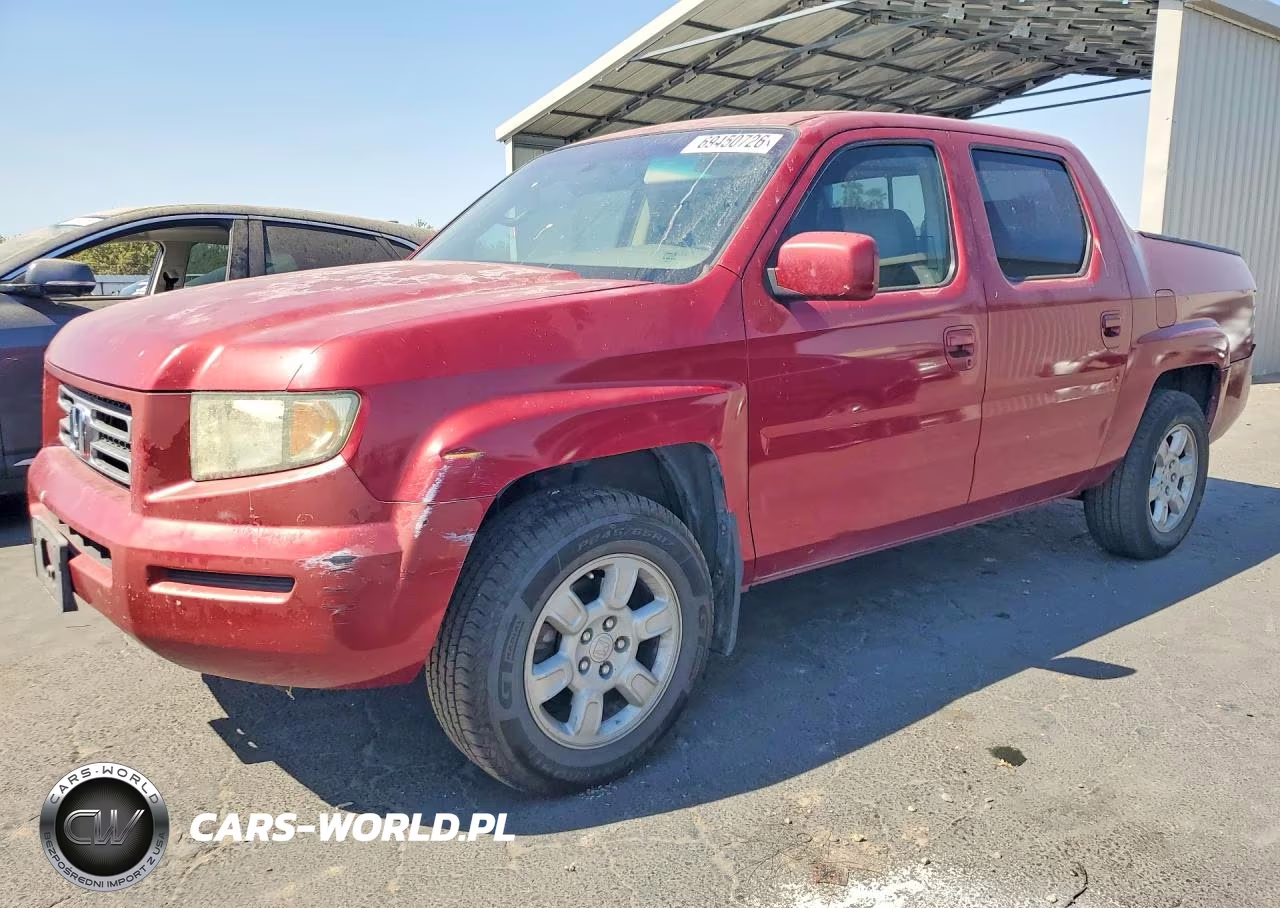 2006 Honda Ridgeline Rts VIN:2HJYK16436H537507 - 1