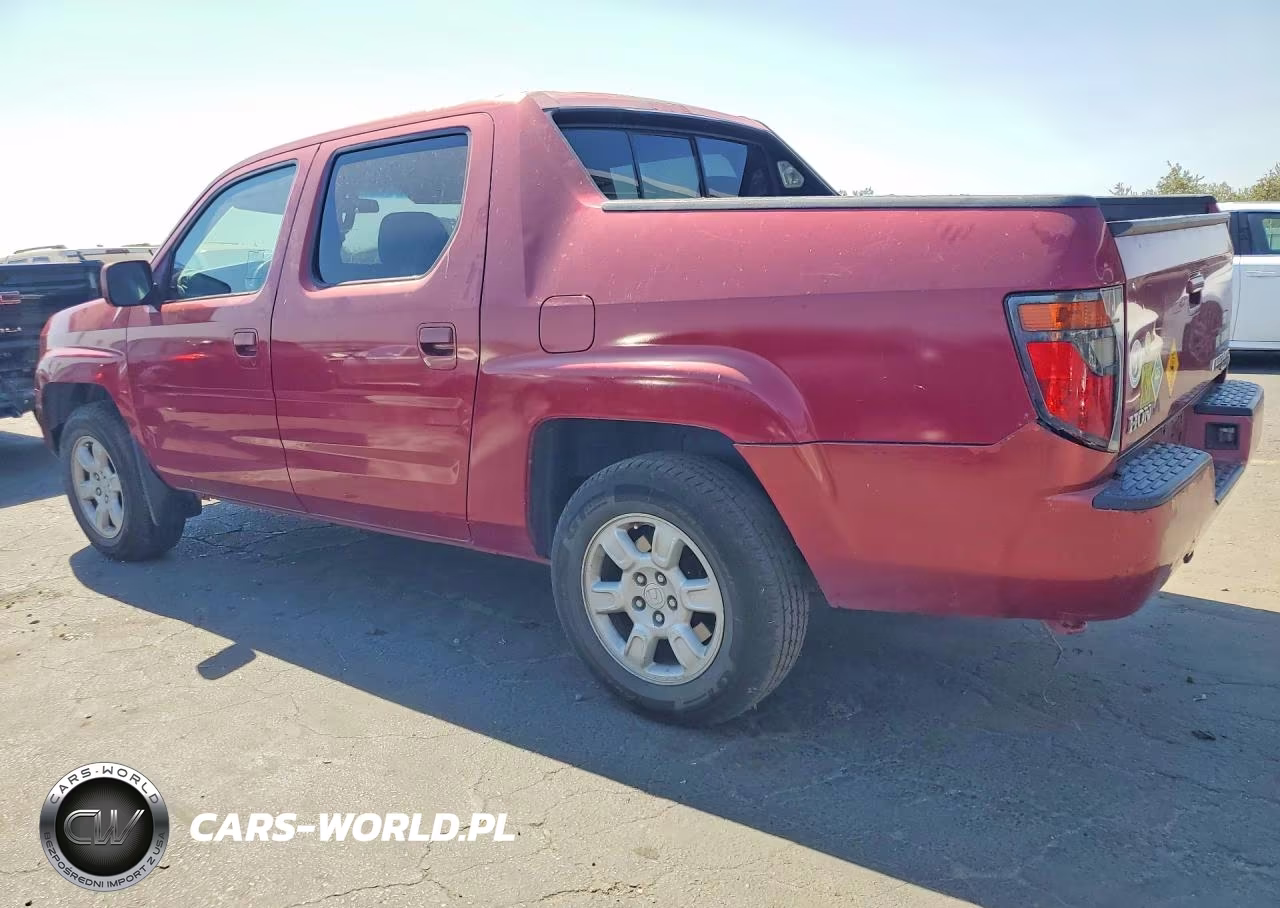 2006 Honda Ridgeline Rts VIN:2HJYK16436H537507 - 2