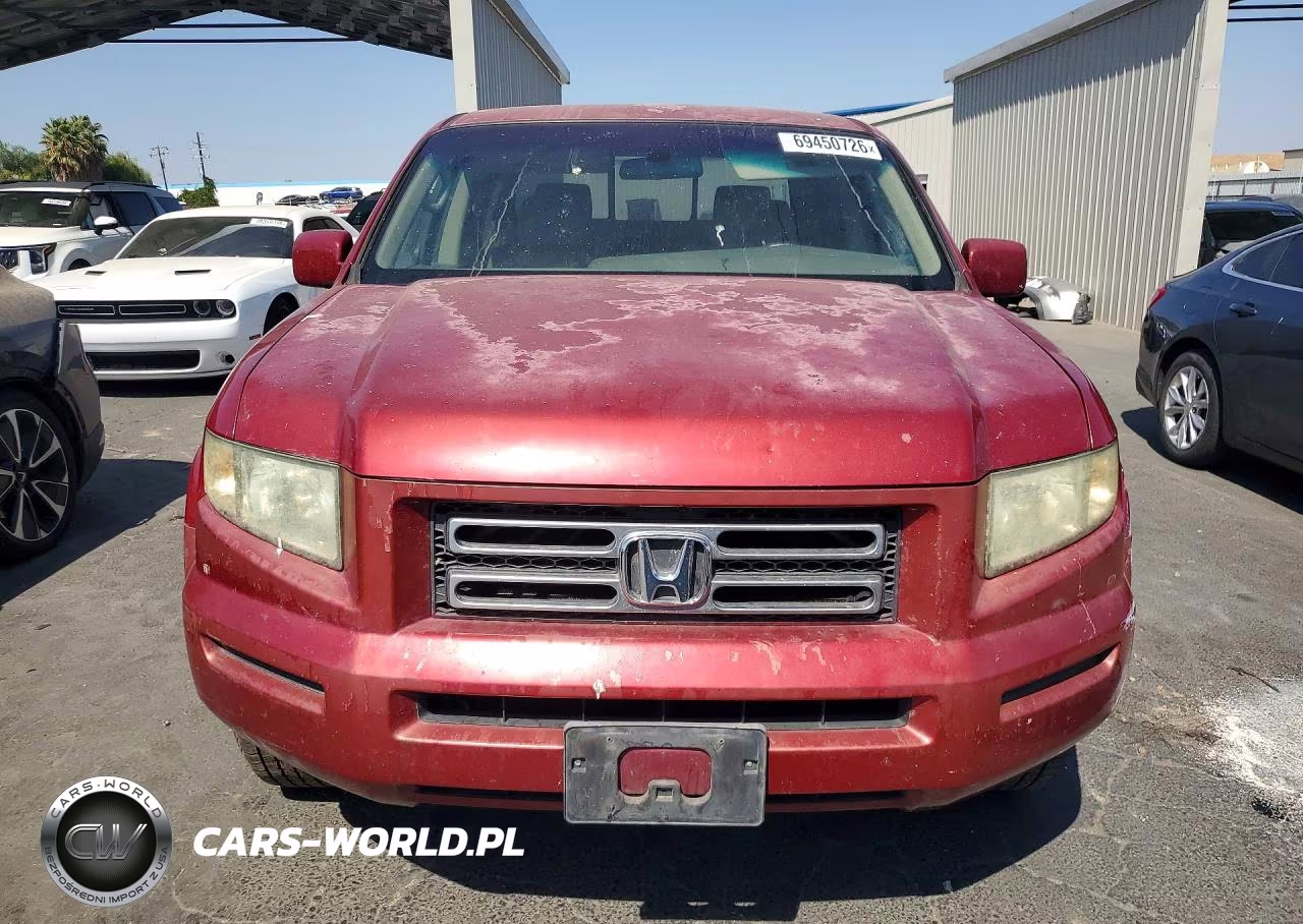 2006 Honda Ridgeline Rts VIN:2HJYK16436H537507 - 5