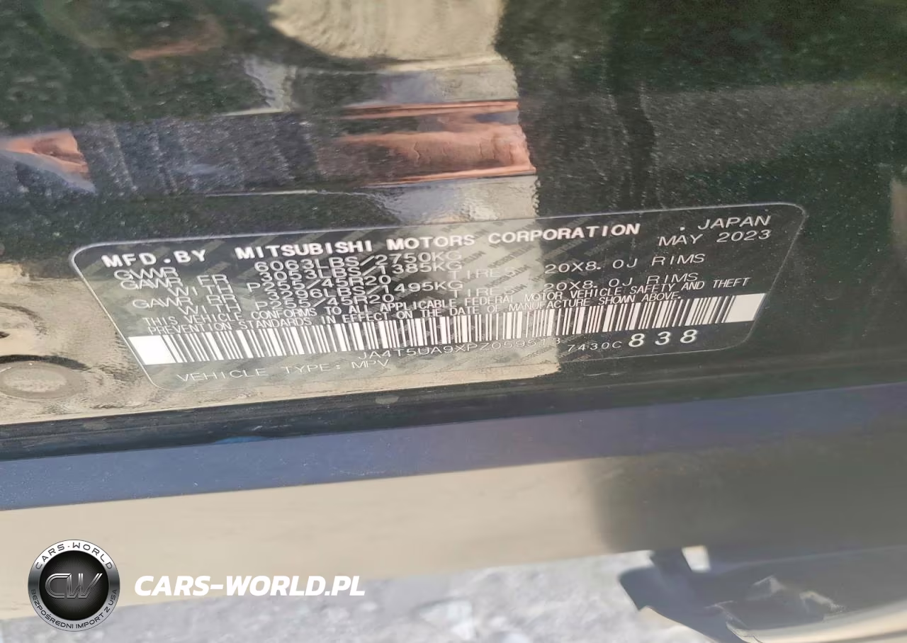 2023 Mitsubishi Outlander Se VIN:JA4T5UA9XPZ059513 - 13