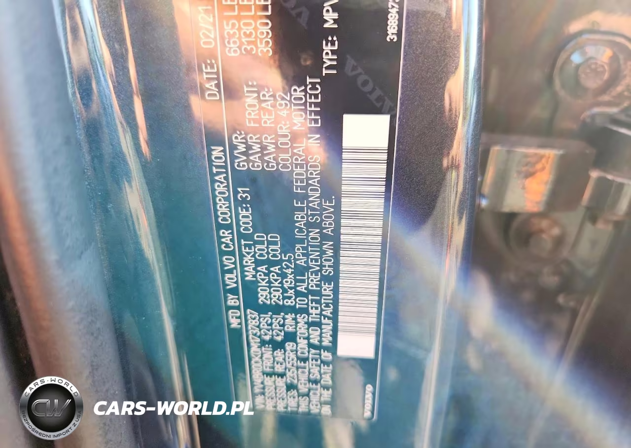 2021 Volvo Xc90 T8 Recharge Inscription Express VIN:YV4BR0CK0M1737837 - 12