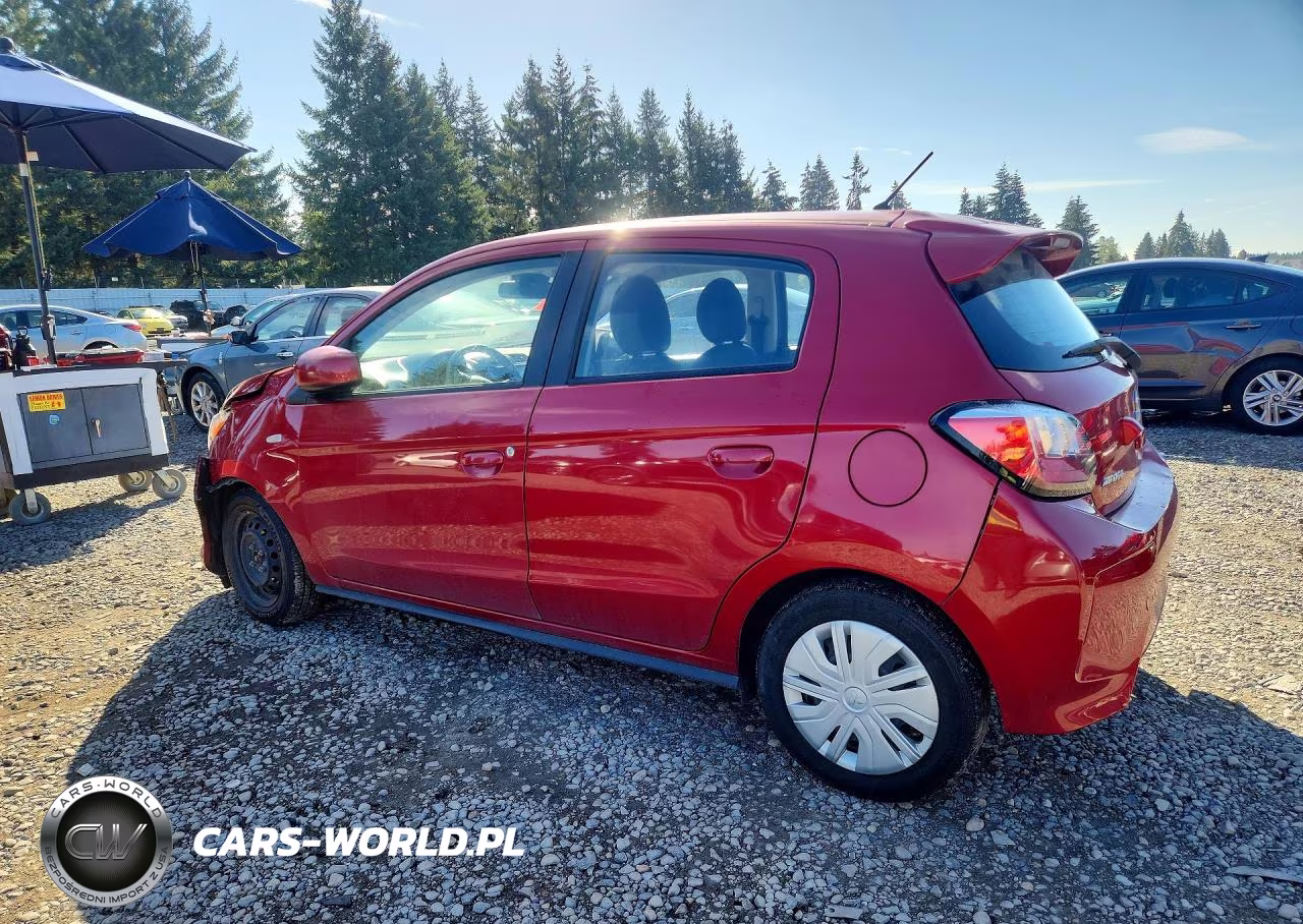 2021 Mitsubishi Mirage Es VIN:ML32AUHJ3MH003169 - 2