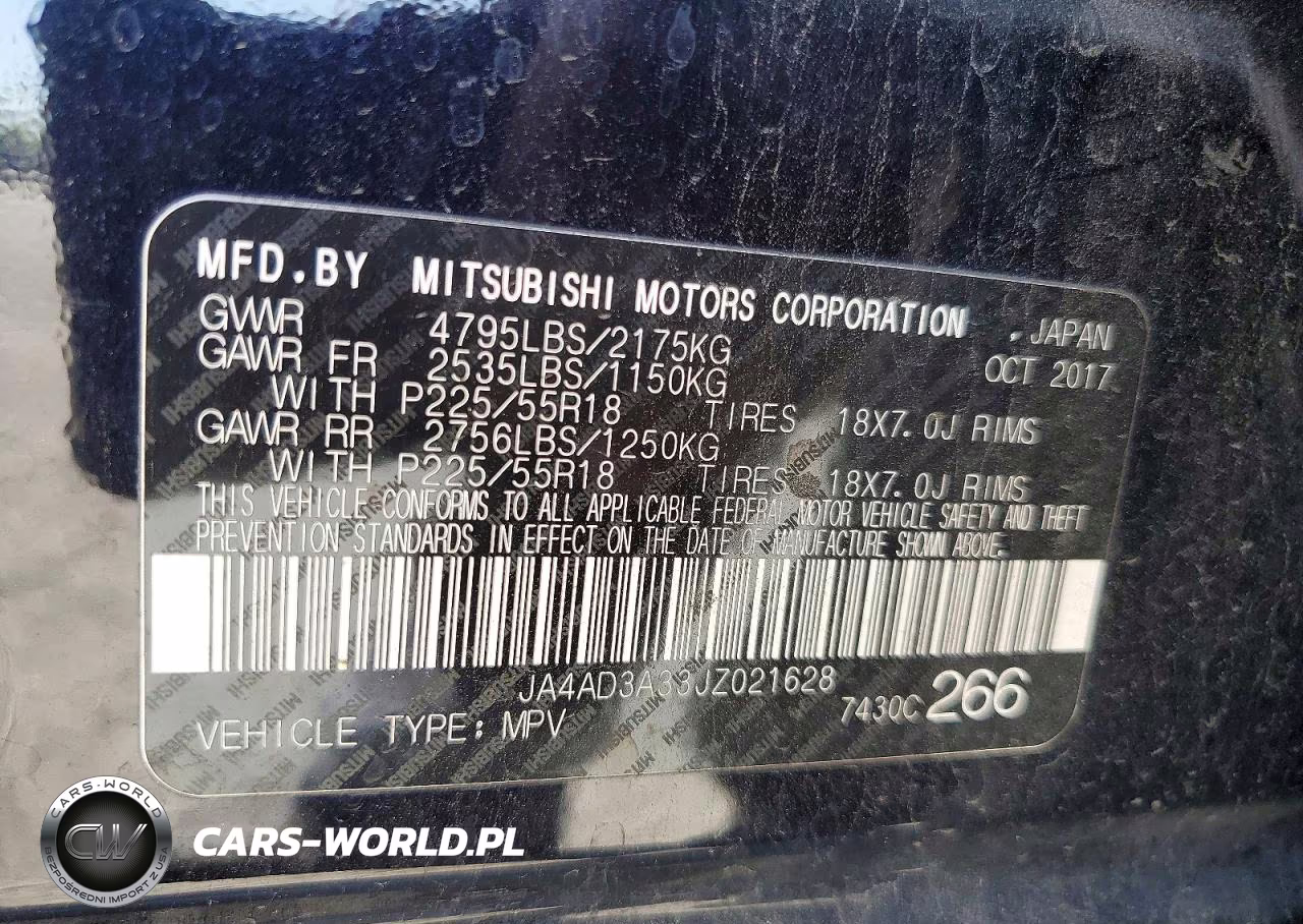 2018 Mitsubishi Outlander Se VIN:JA4AD3A33JZ021628 - 13