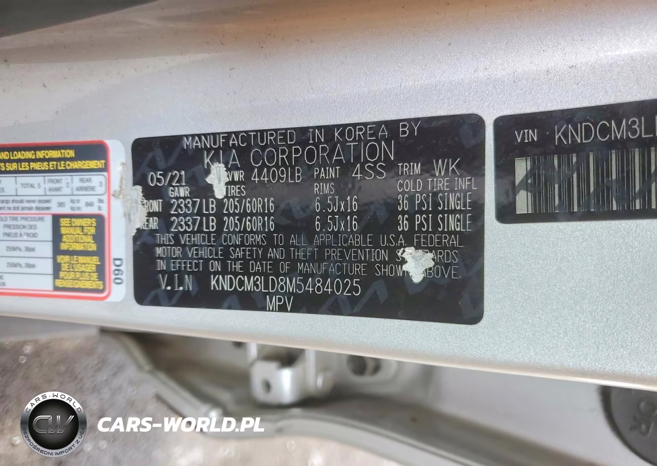 2021 Kia Niro Lxs VIN:KNDCM3LD8M5484025 - 14