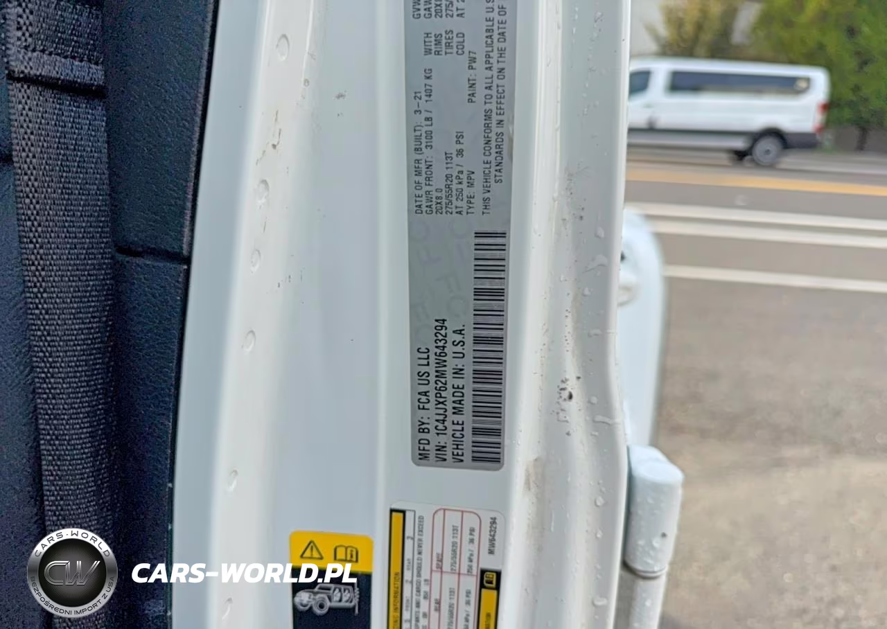2021 Jeep Wrangler 4Xe Unlimited High Altitude 4X4 VIN:1C4JJXP62MW643294 - 10