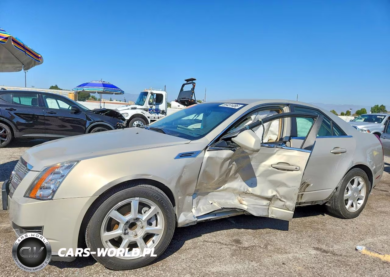 2008 Cadillac Cts VIN:1G6DF577X80212418 - 1