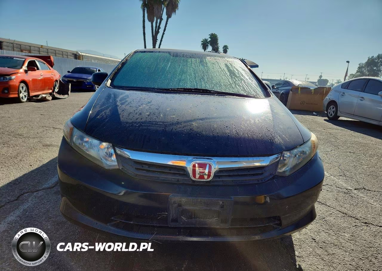 2012 Honda Civic Lx VIN:19XFB2F50CE326251 - 5