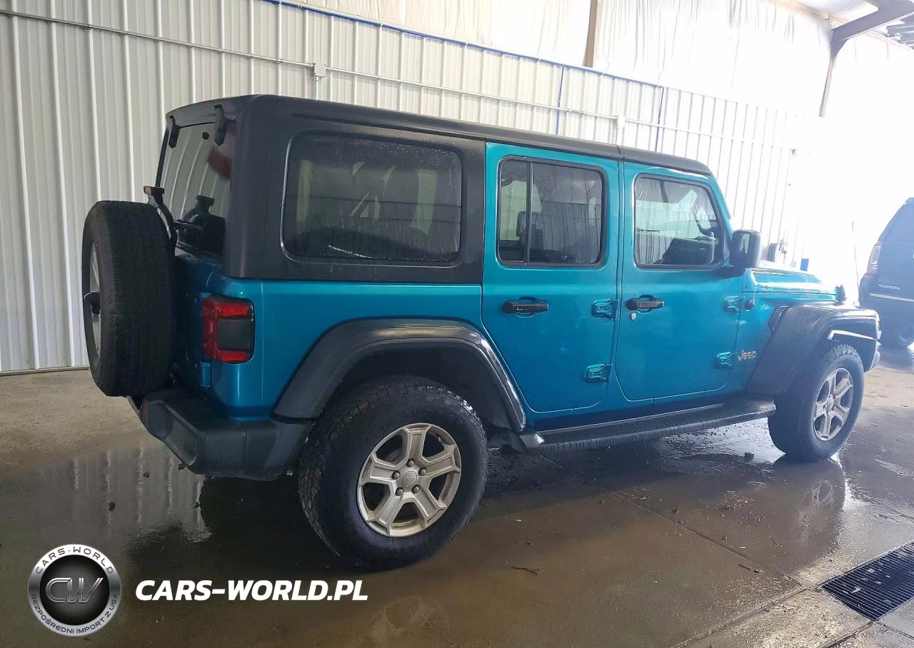 2019 Jeep Wrangler Unlimited Sport VIN:1C4HJXDG9KW615744 - 3