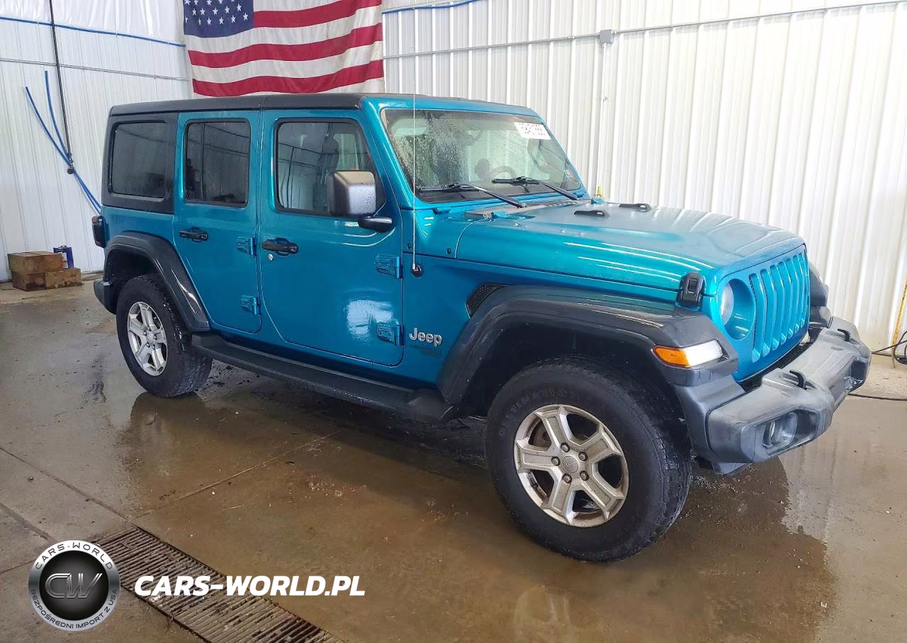 2019 Jeep Wrangler Unlimited Sport VIN:1C4HJXDG9KW615744 - 4
