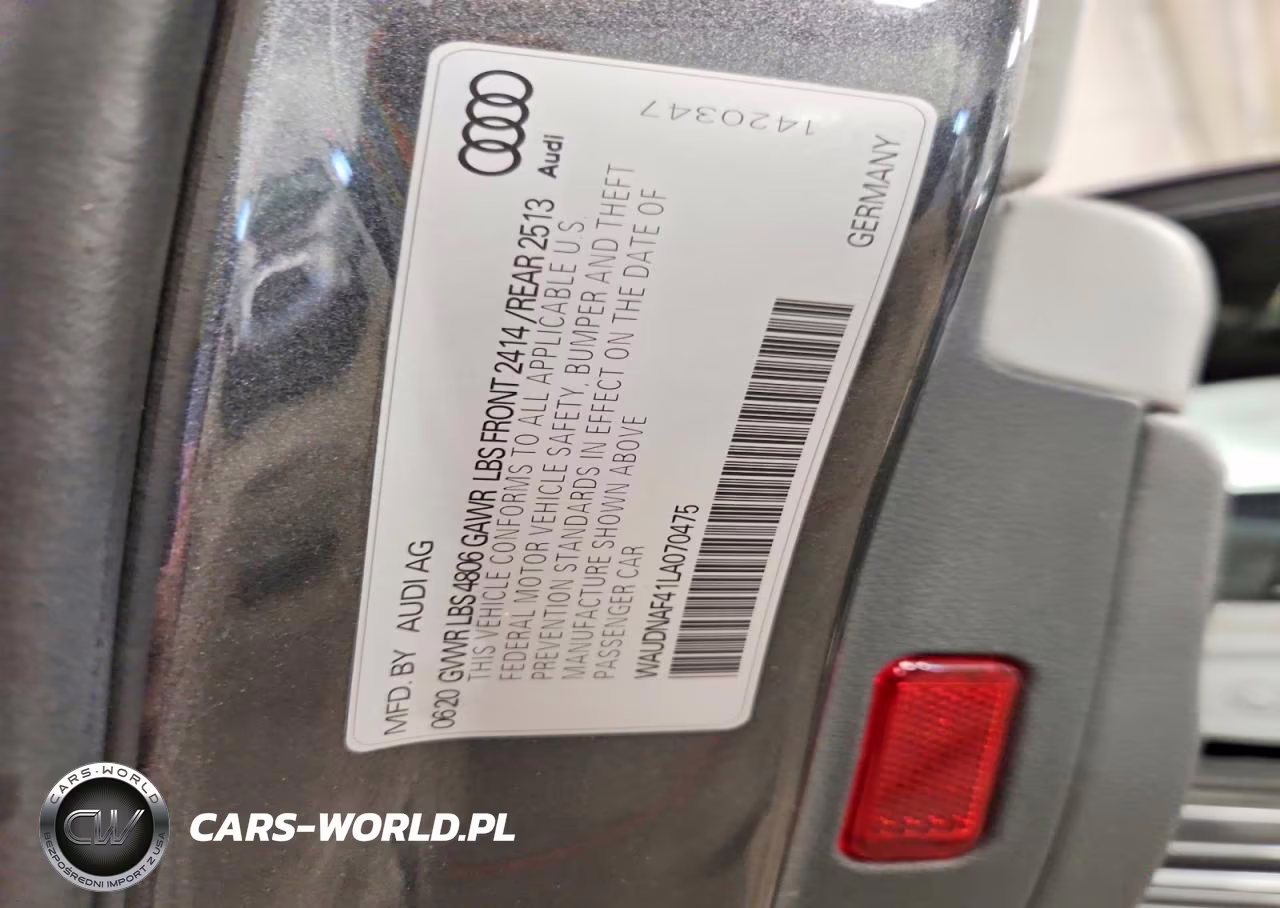 2020 Audi A4 Premium VIN:WAUDNAF41LA070475 - 13