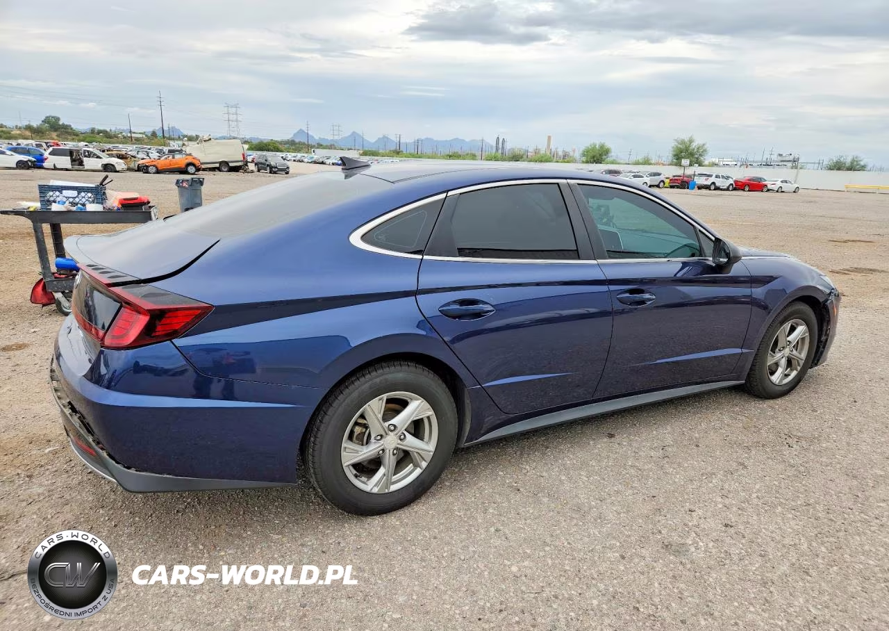 2021 Hyundai Sonata Se VIN:5NPEG4JA4MH070948 - 3