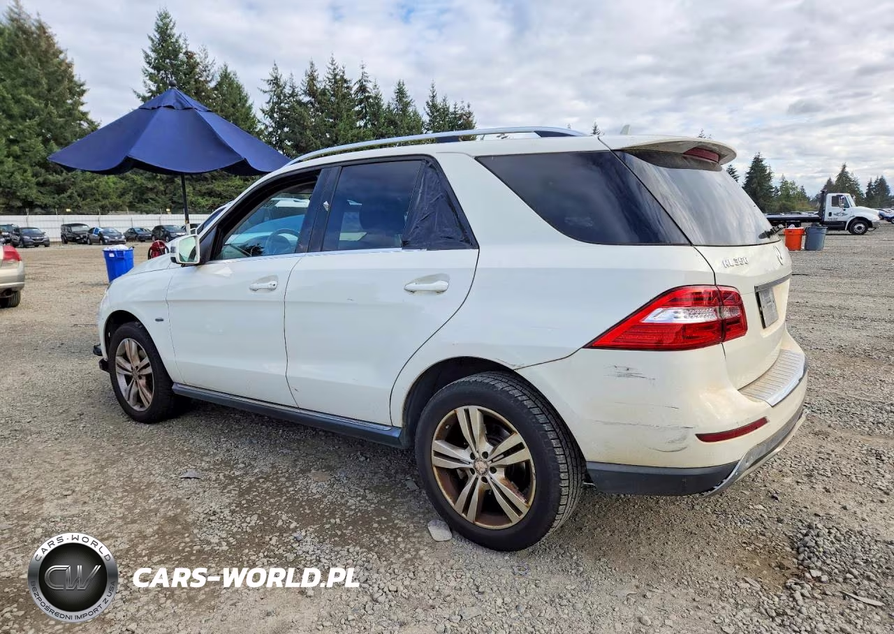 2012 Mercedes-Benz Ml 350 4Matic VIN:4JGDA5HB3CA031612 - 2